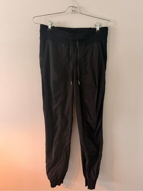lululemon athletica Black Slim Track Joggers